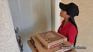 Japanese pet delivers pizza added to gets jibe consent to buy domination of a triple